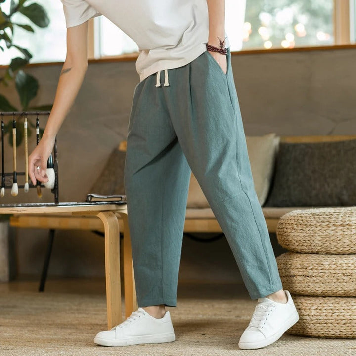 Ashcroft | Eduardo Comfortable Drawstring Trousers