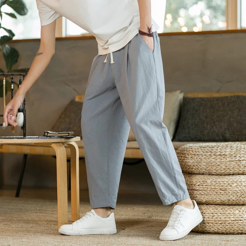 Ashcroft | Eduardo Comfortable Drawstring Trousers