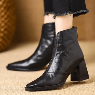 Ashcroft | Luxurious Mid-Heel Ankle Boots