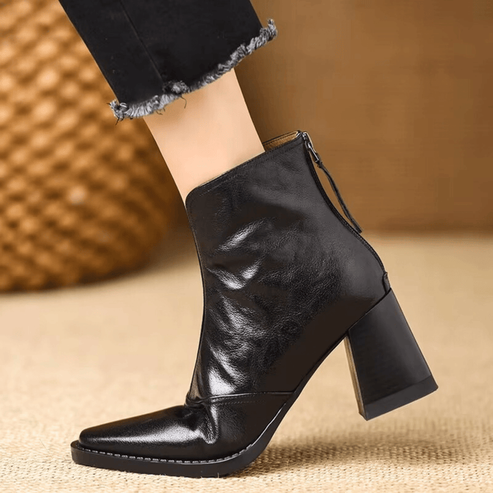 Ashcroft | Luxurious Mid-Heel Ankle Boots