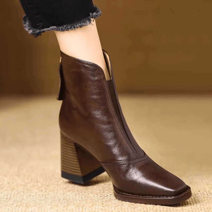 Ashcroft | Luxurious Mid-Heel Ankle Boots