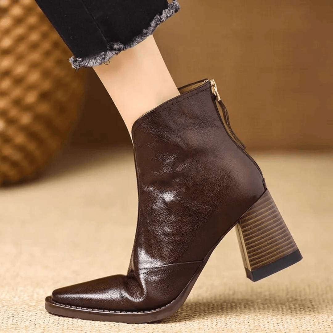 Ashcroft | Luxurious Mid-Heel Ankle Boots