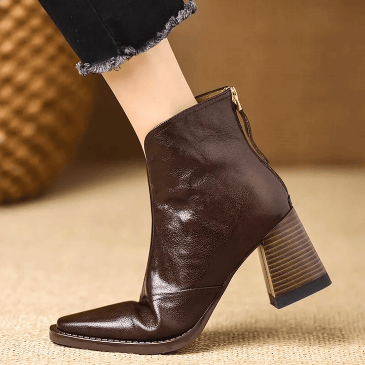 Ashcroft | Luxurious Mid-Heel Ankle Boots