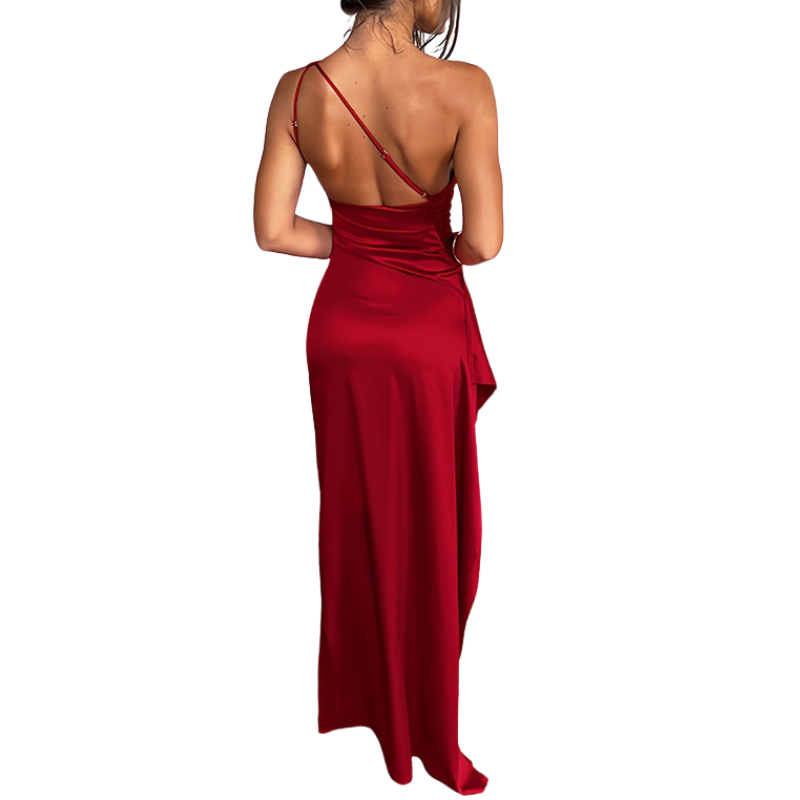 Ashcroft Sophisticated One Shoulder Maxi Dress – view 4