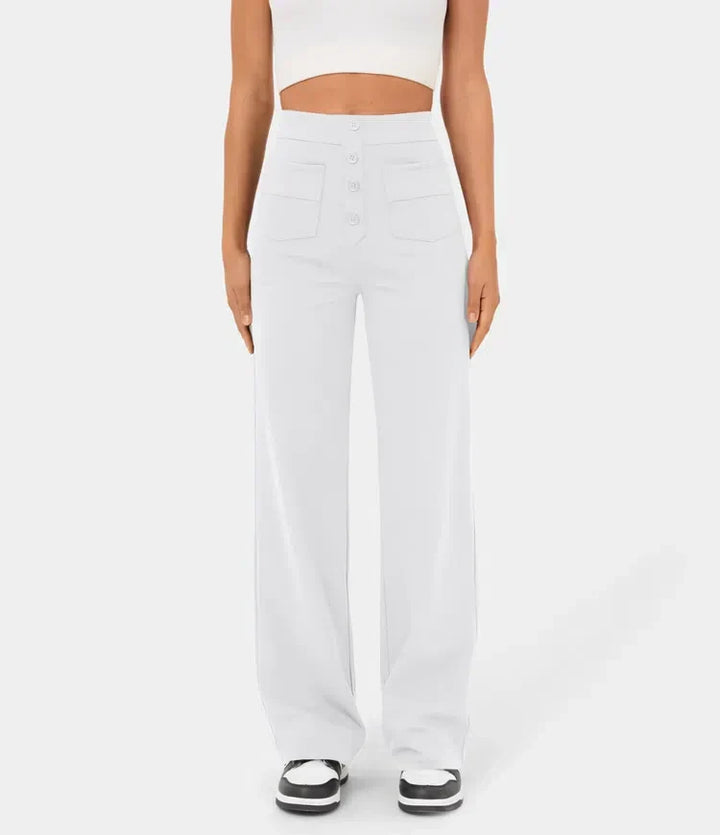 Ashcroft | High-Waisted Stretch Trousers