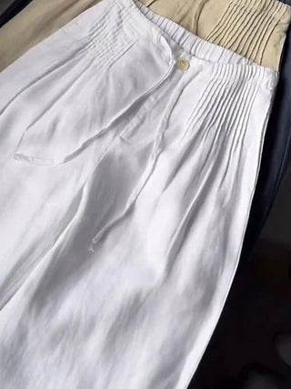 Ashcroft | Mara Lightweight Summer Linen Trousers