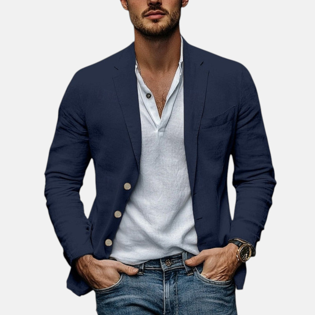 Ashcroft | Elegant Lightweight Linen Summer Blazer
