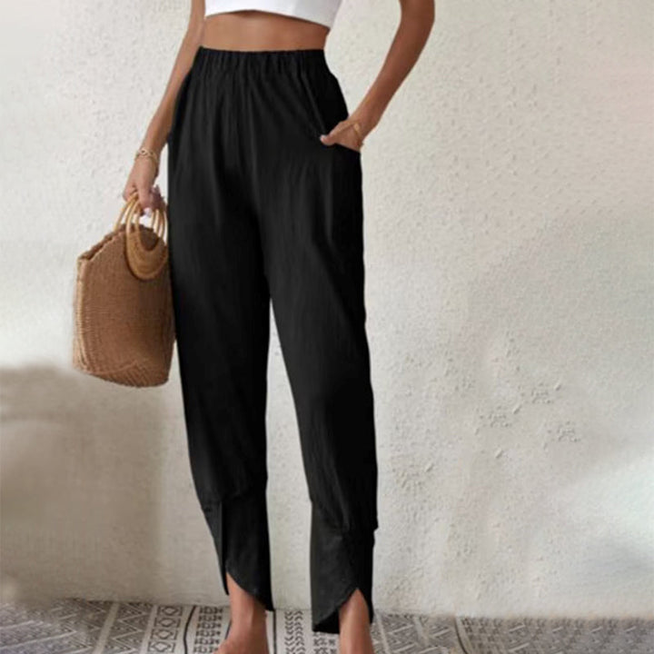 Plain Casual Trousers