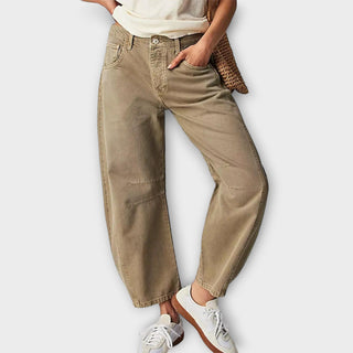 Ashcroft | Wide-Leg Comfort Jeans